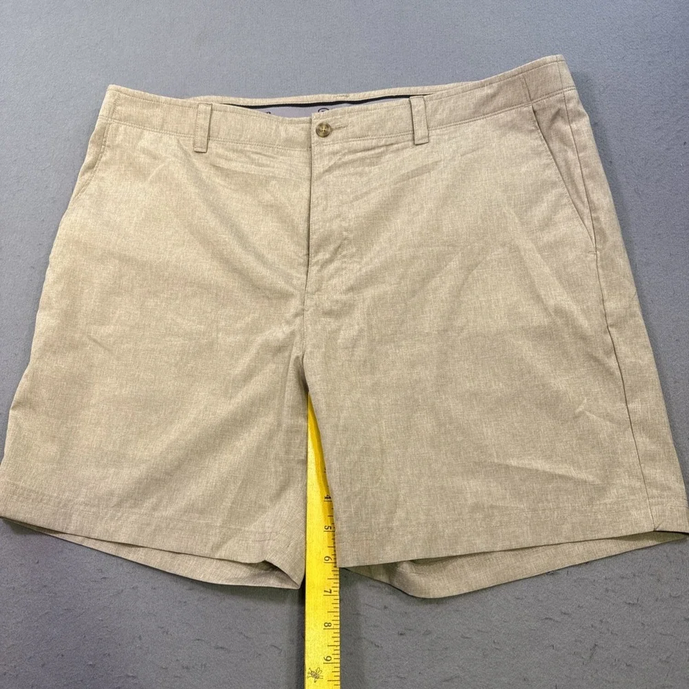 Pro Tour SHORTS  Men's 38 Performance Golf Shorts  TAN   Front
